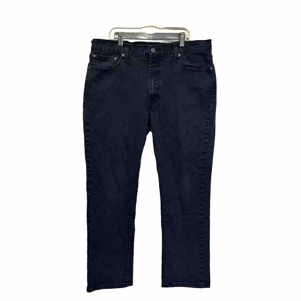 LEVIS 511 Men's Denim Slim‎ Fit Straight Black Jeans CA00342 WPL 423 Size READ